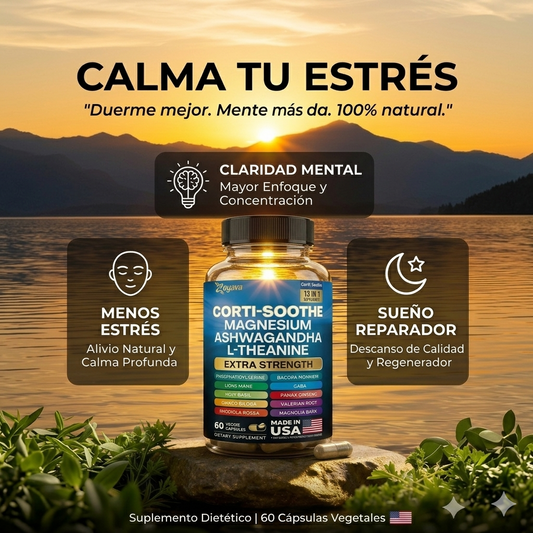 "Cortisol Balance — Reduce el Estrés  y Duerme Mejor en 30 Días"